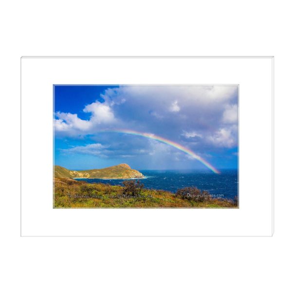 The Blowholes Rainbow, Albany, Torndirrup National Park, WA